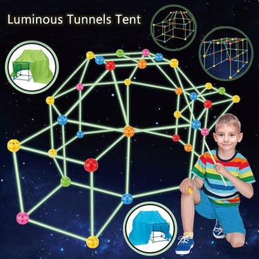 Adventure Builder Kit: 3D Forts, Castles, and Tunnels – The Ultimate Children's Construction Playset - luvinly